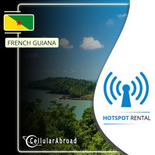 French Guiana hotspot rental